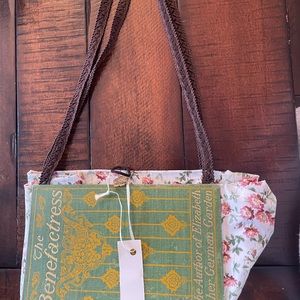 Custom vintage book purse